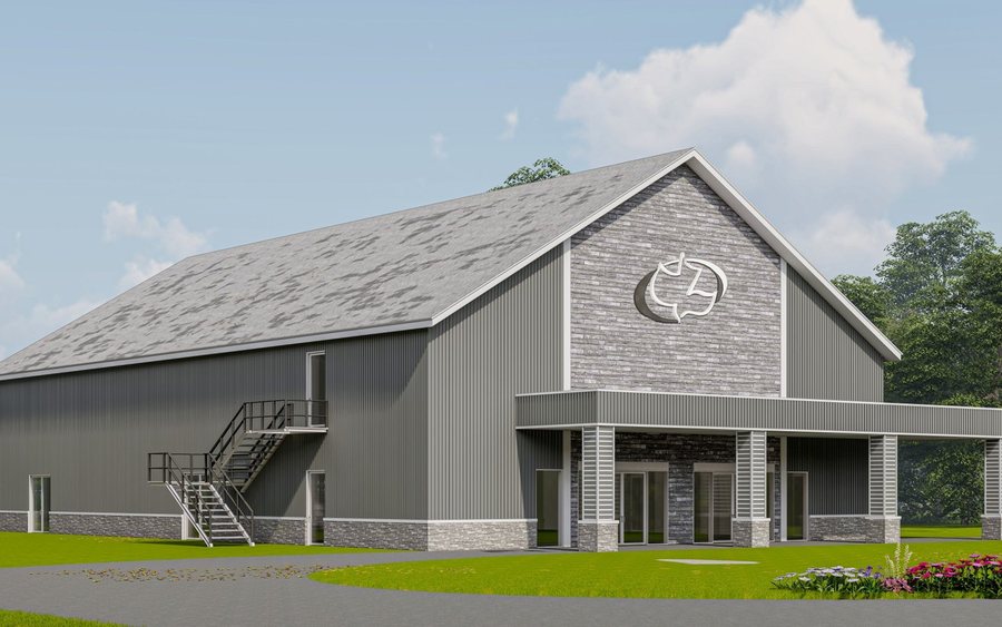 Barn-Style Church — Barn-Style Church plan