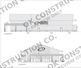 Front & left elevations