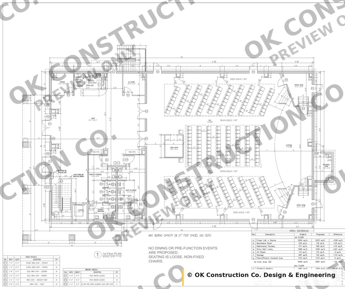 First Floor — 9,391 sq ft