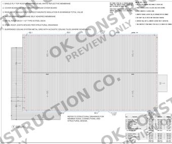 Roof layout and assembly notes