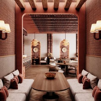 Waiting area and lounge seating