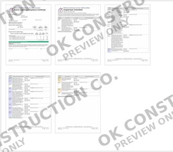 Lighting COMcheck documents
