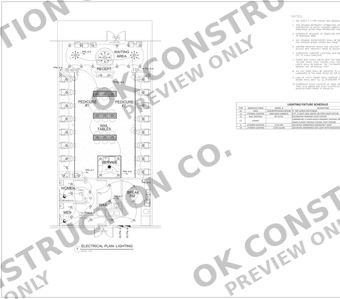 Lighting plan